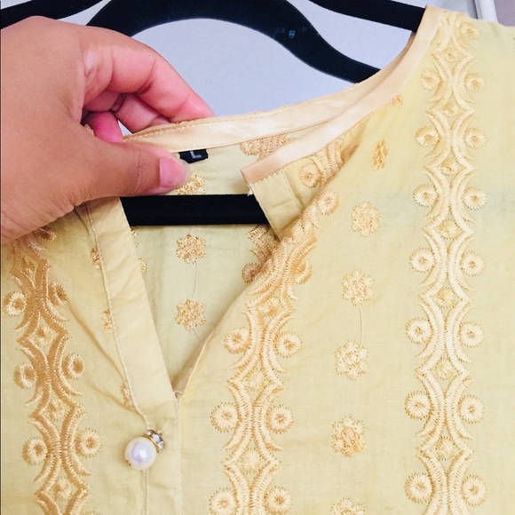 2 pcs Indian Pakistani cotton embroidered kameez - Picture 7 of 7